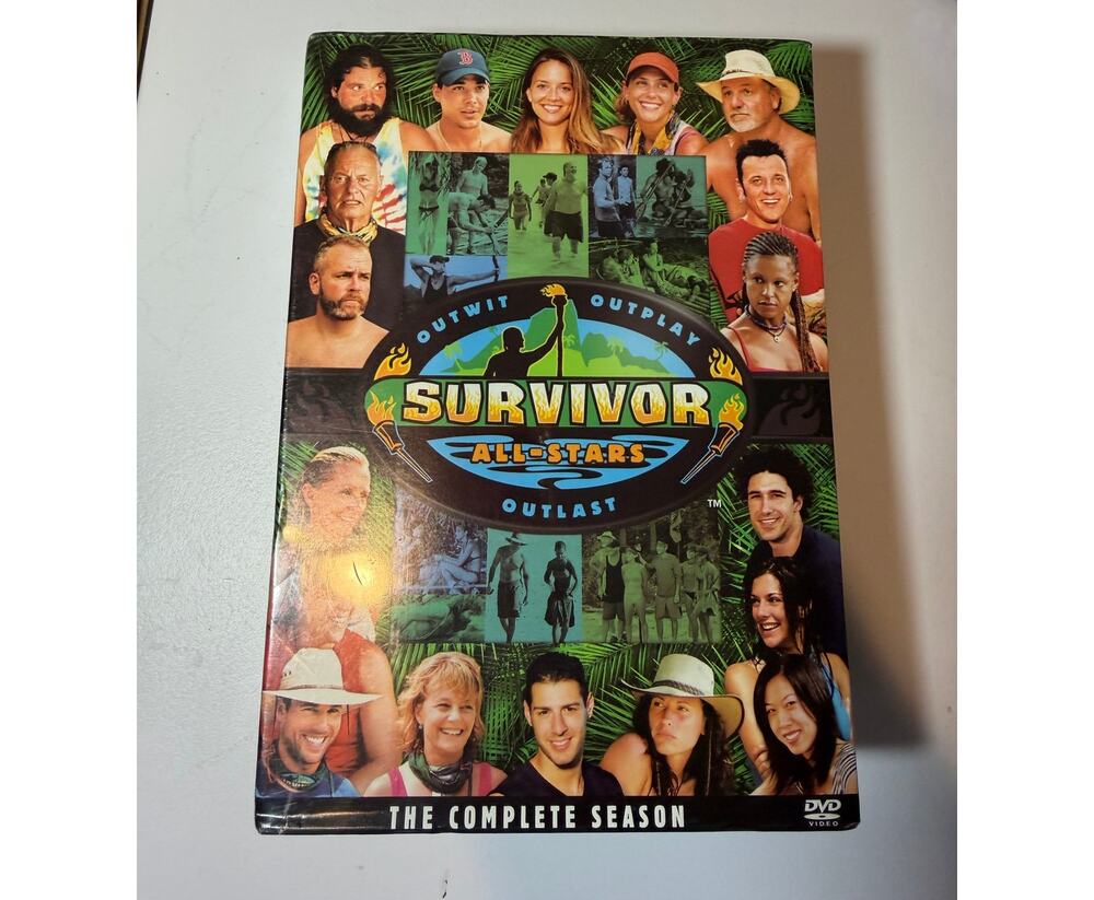 Survivor: All Stars - The Complete Season (DVD, 2004) New sealed